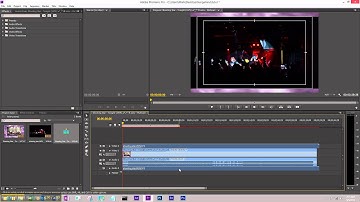 CS6 PREMIER PRO sync two videos using THE multi camera