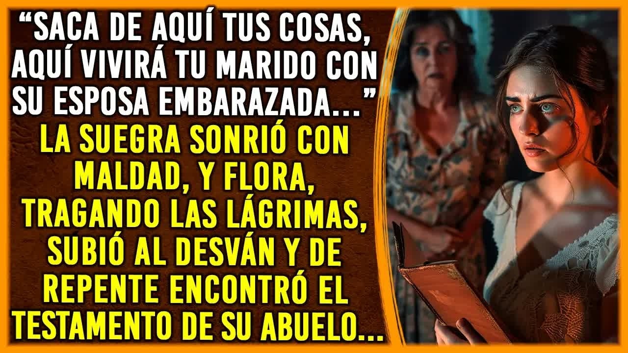 “Saca de aquí tus cosas, aquí vivirá mi hijo con su esposa embarazada” - Flora se quedó de piedra…