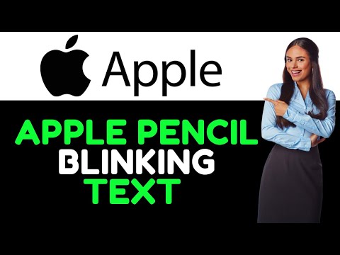 How To Fix Apple Pencil With Blinking Text On iPad (Failed Battery - How To Troubleshoot The Issue)