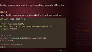 How to Detect Pausing or Slow Internet Connections with Node.js and Express