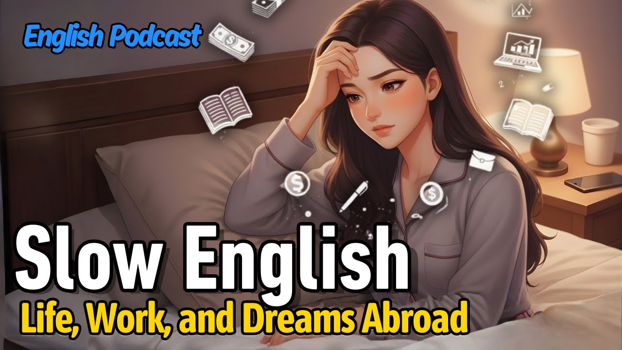 Life, Work, and Dreams Abroad | Slow English Podcast (A1–A2)