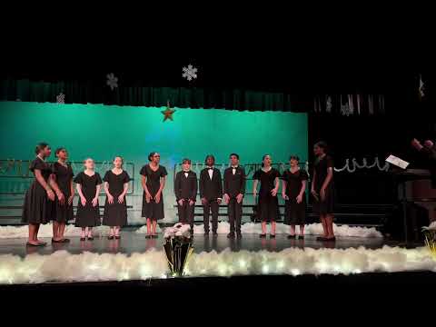 Coral Springs Charter Schools Middle school 2 choir sings Tidings of Comfort & Joy - Audry Synder