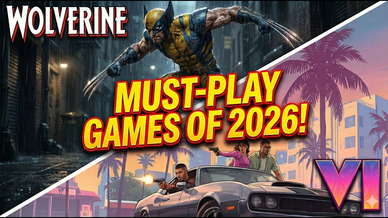 Top 10 Best Games of 2026 (GTA 6, Wolverine, & More!) | Gaming4you