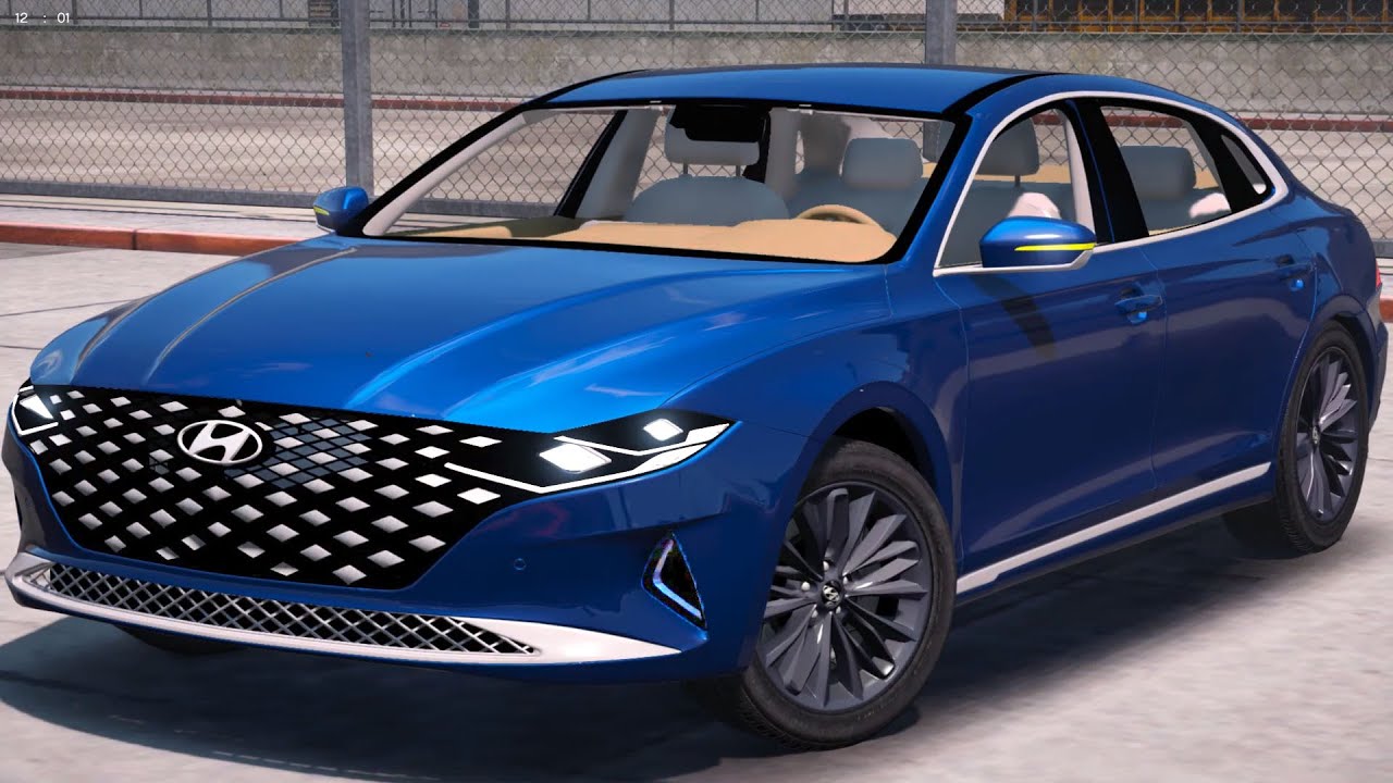 Hyundai Azera 2022 (Grandeur) GTA 5 - YouTube