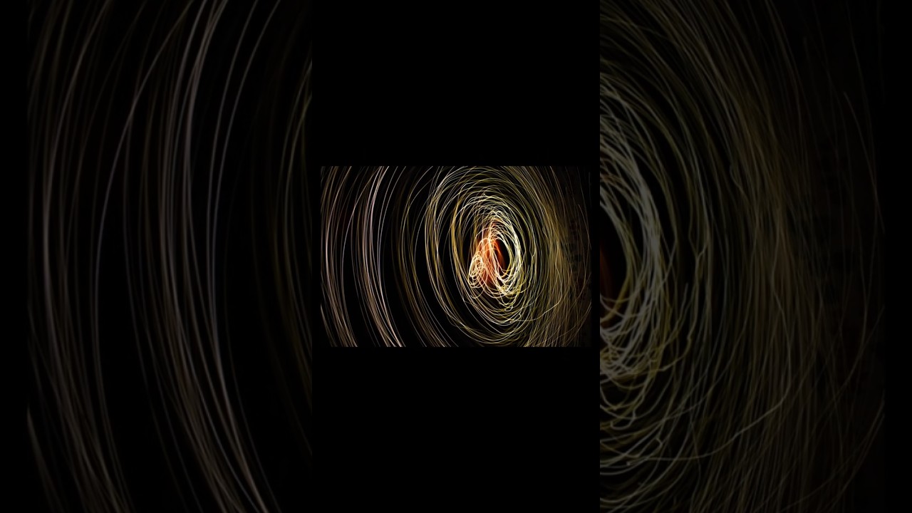 Рисование гирляндами из светящихся лампочек | Полное видео на моем канале 