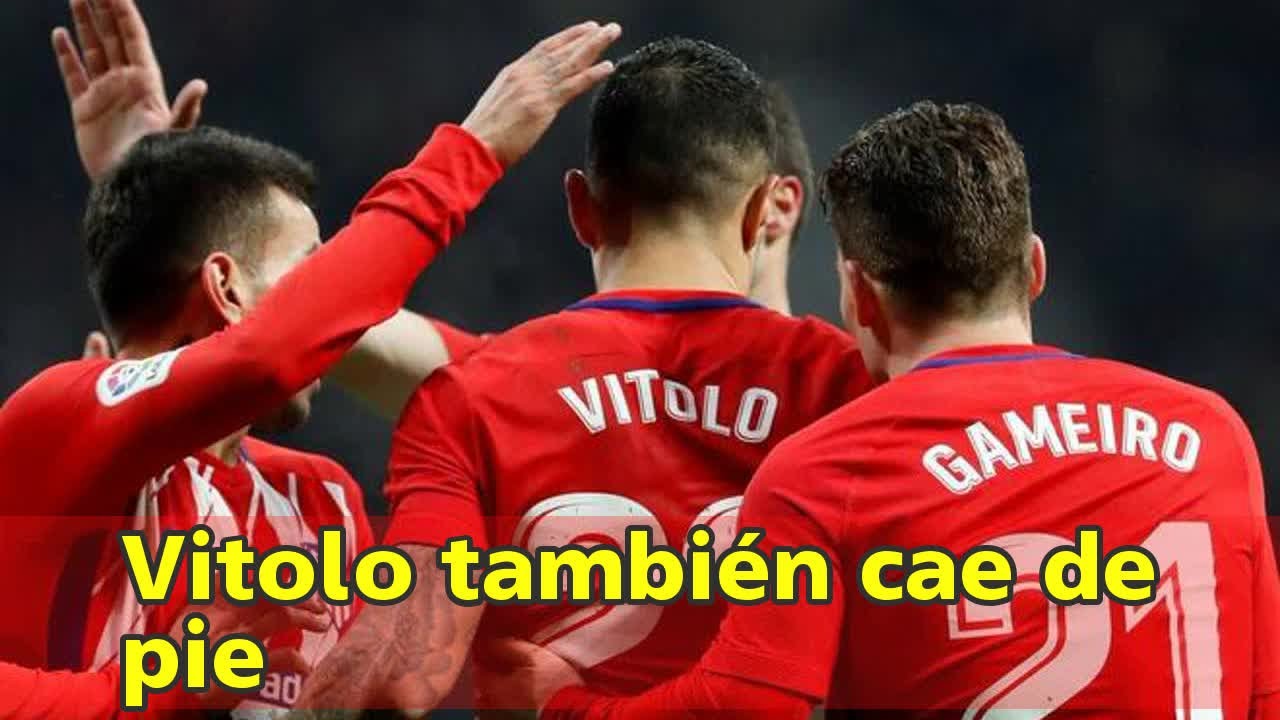 Vitolo también cae de pie
