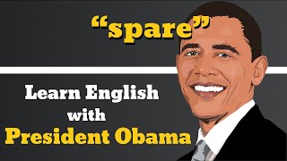 Spare Usage, Pronounce, Meaning, Definition, Sentence Examples