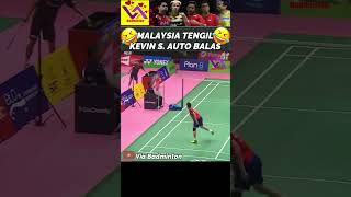 Fenomenal ..! Ketika Malaysia Tengil ke Kevin Sanjaya #badminton  #bwf