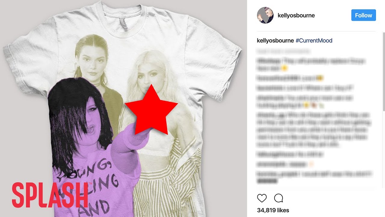 Kelly Osbourne Responds to Kendall and Kylie’s Fashion Blunder | Splash News TV