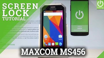 How to Add Screen Lock in MAXCOM MS456 |HardReset.info
