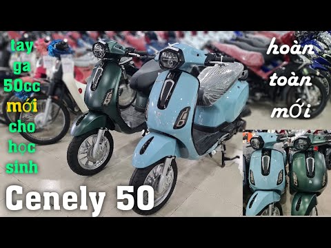 Video Hoàn toàn mới xe tay ga 50cc CENELY cho học sinh tuyệt... - YouTube
