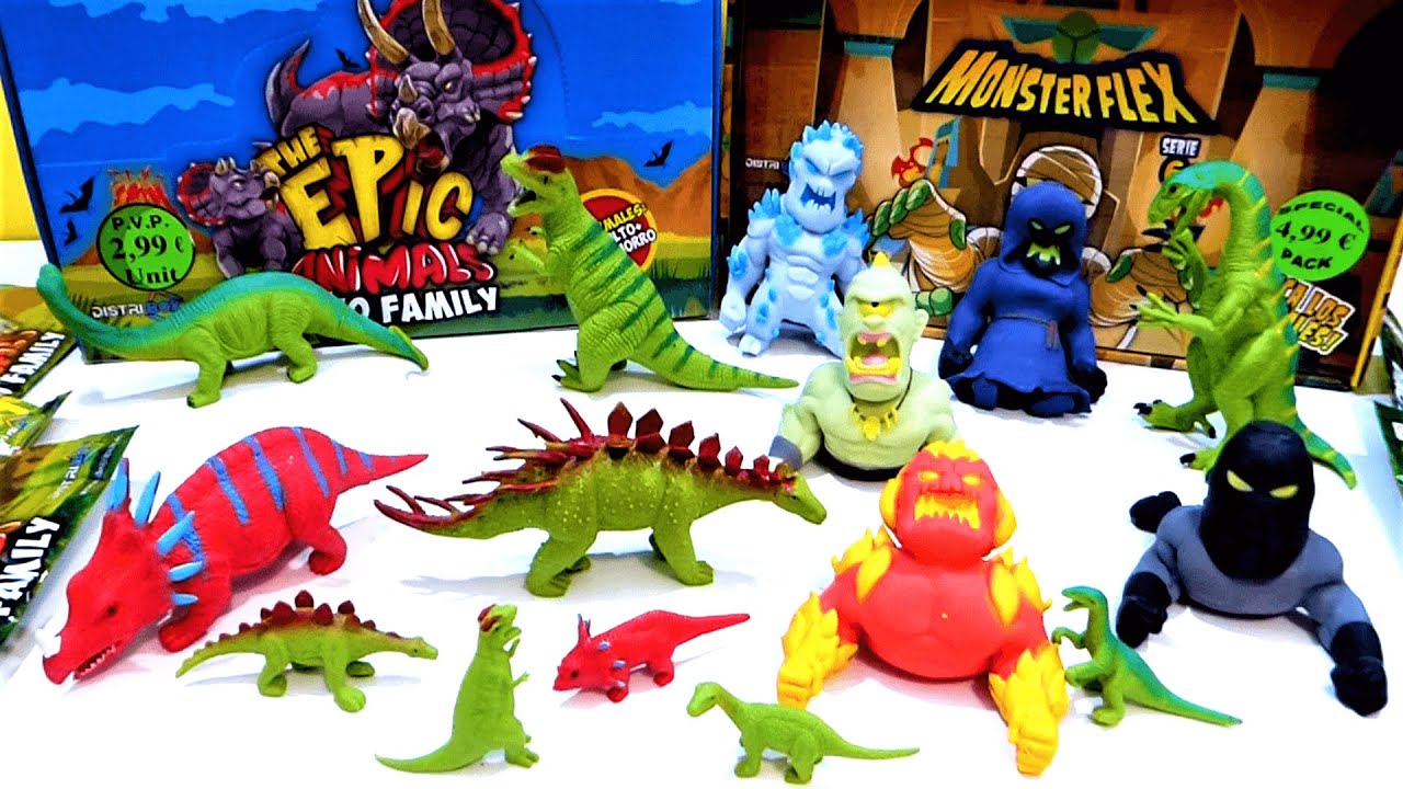 EPIC Aniimals  Vs Monster Flex Juguetes Flexibles