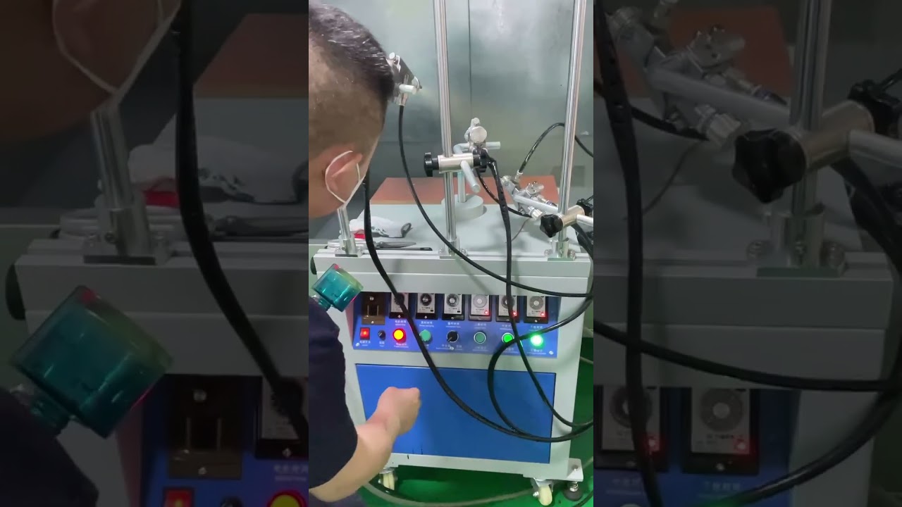 Coating two colors on glass bottles 