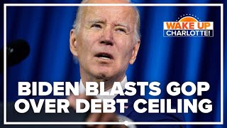 Biden takes aim at Republicans over national debt limit negotiations