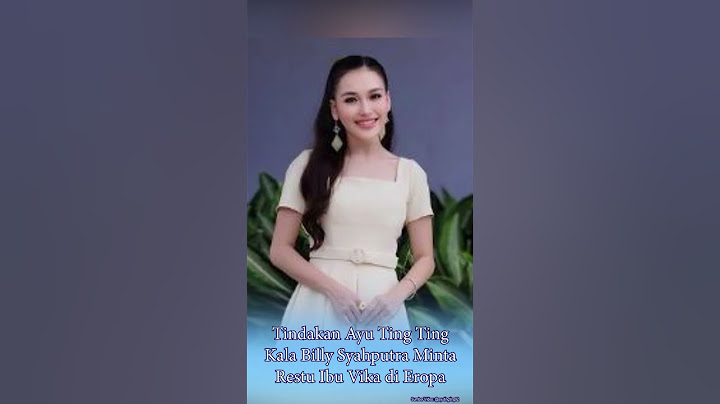 Tindakan Ayu Ting Ting Kala Billy Syahputra Minta Restu Ibu Vika di Eropa