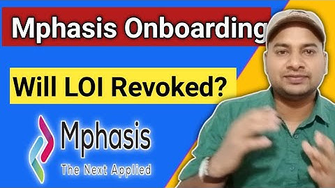 Mphasis latest onboarding update | Will Mphasis revoke offer letter ? #mphasis @Vikasteach