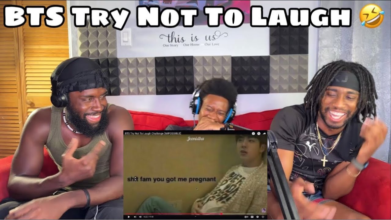 BTS TRY NOT TO LAUGH CHALLENGE #1 AND #2 😂 YOU LAUGH YOU LOSE ! (Group Reaction) 😂