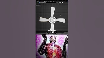 Create Fan Blades – NOOB vs PRO (Blender 3d)  #blendertips #blendertutorial #3danimation  #cgi  #b3d