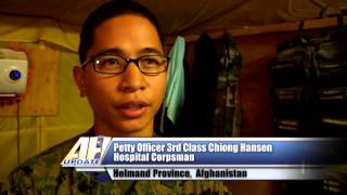 Marine Corpsman Helps Locals in Afghanistan