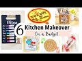 6 AMAZING IDEAS TO DECORATE YOUR KITCHEN + DIY IDEAS + BUDGET FRIENDLY / RENTAL KITCHEN MAKEOVER