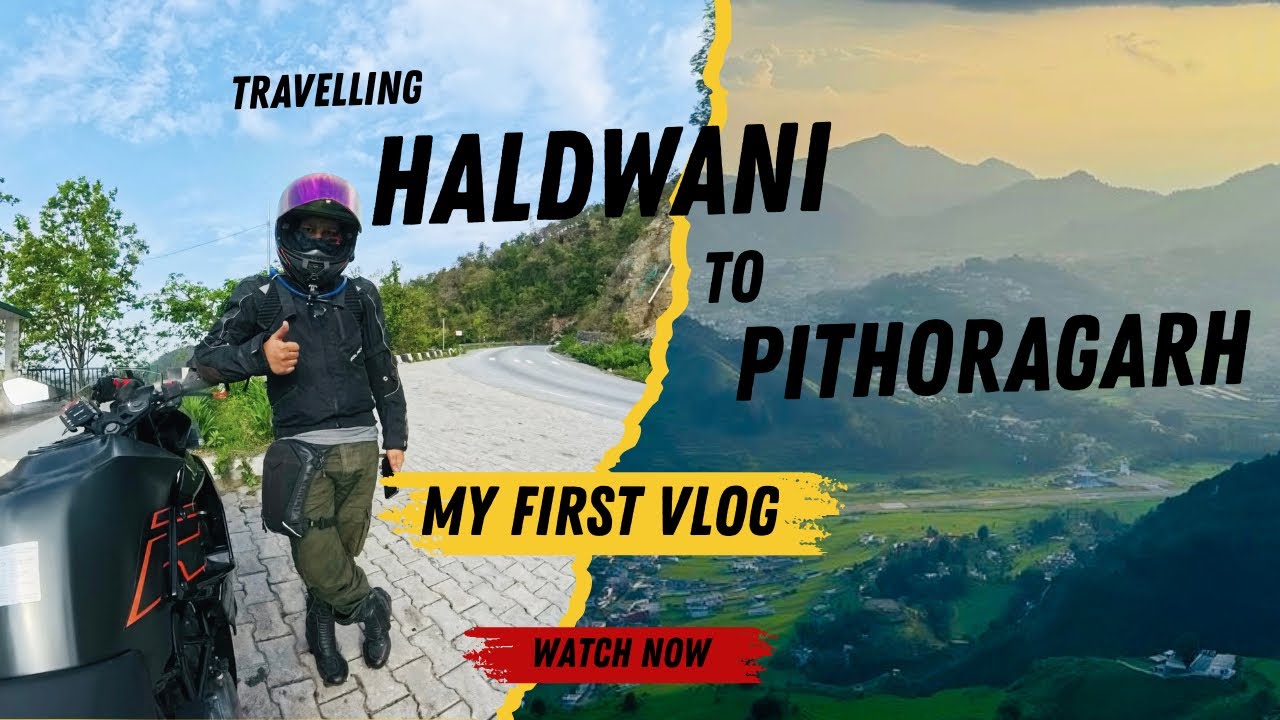 My First Moto Vlog  | Exploring Pithoragarh on Bike 🏍️🔥