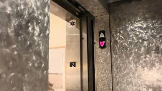 Schindler 321A Hydraulic Elevator - Pottery Barn - South Coast Plaza - Costa Mesa, CA