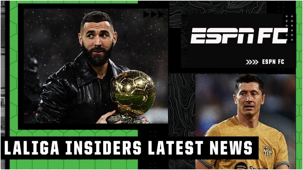 Karim Benzema FALSE NEWS?! Lewandowski rescues Barcelona! | LaLiga Insiders | ESPN FC