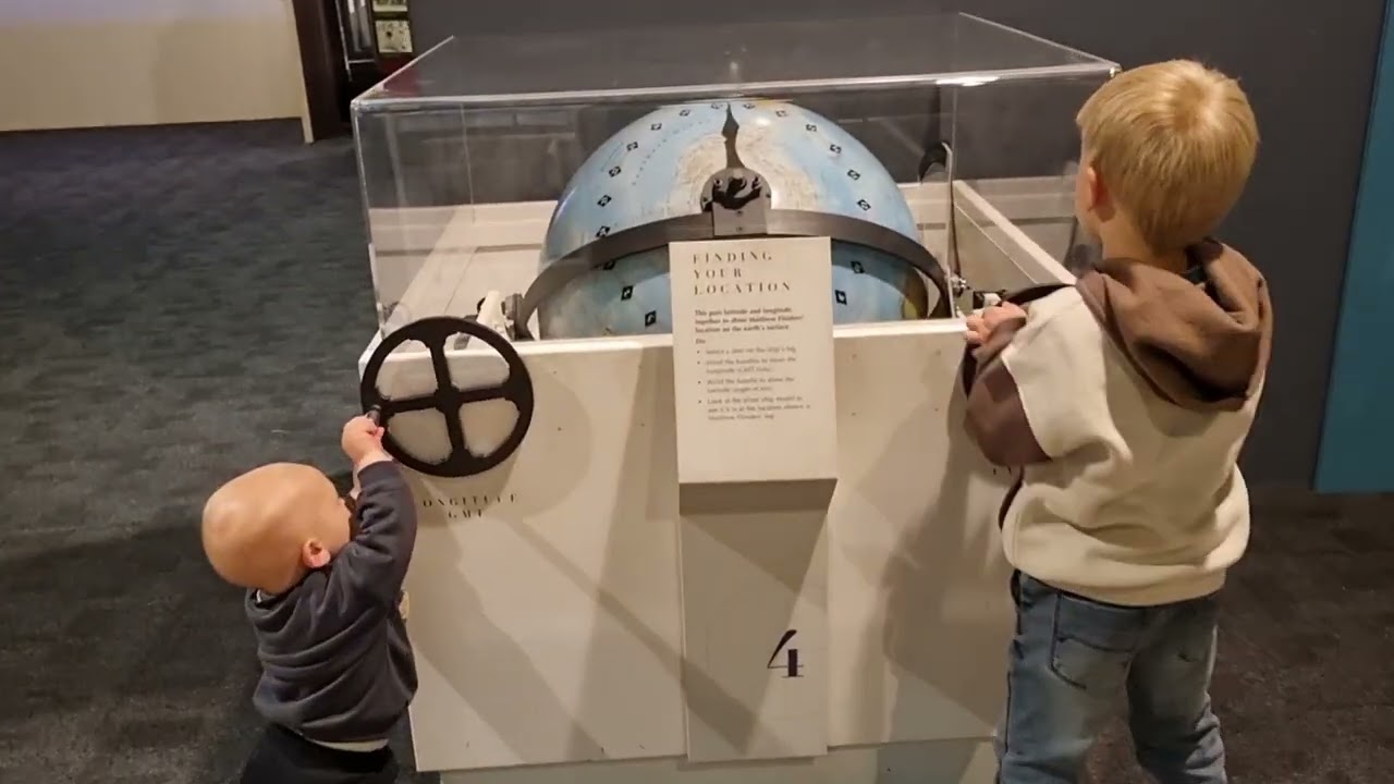 Family outing! Maritime Museum in South Australia