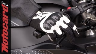 Review: Alpinestars SMX-1 Air V2 gloves, ideal for moving around town ·  Motocard