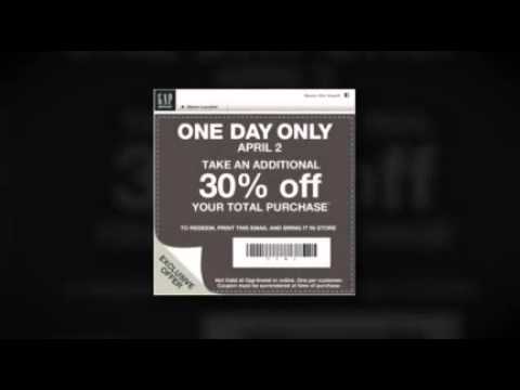 Gap Printable Coupon