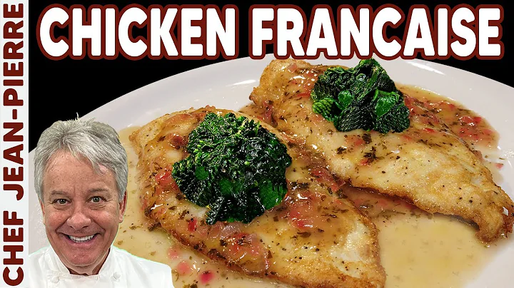 Classic Chicken Franaise with Butter Lemon Sauce -...