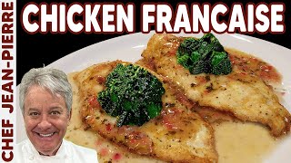 Classic Chicken Française with Butter Lemon Sauce  Chef JeanPierre