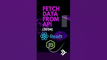 How to fetch data from API ? #frontend #react #api
