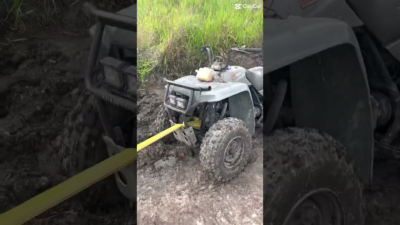 Stuck. 4 wheeler 