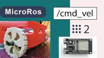 Drive your Robot with cmd_vel | ROS2 esp32 MicroROS | Part 04