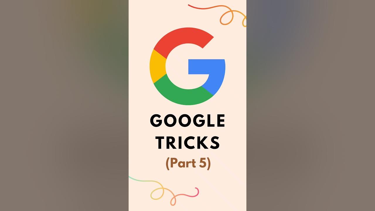 Google Tricks Part 5 YouTube