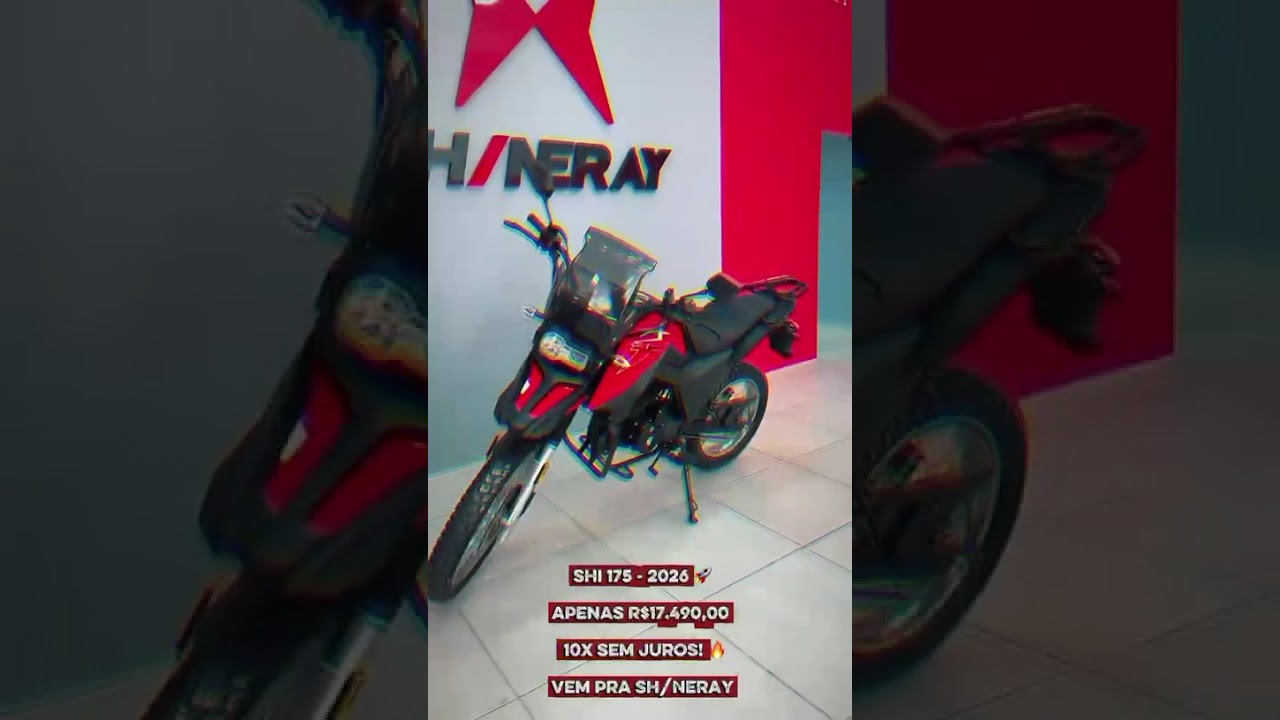 🚀 Descubra a potência e estilo da Shineray SH 175!