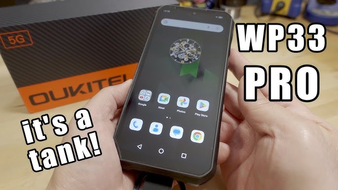 5G MONSTER w/ Crazy Design! [OUKITEL WP33 Pro Rugged Smartphone] 