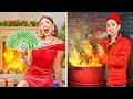 CHRISTMAS WITH A RICH FAMILY VS BROKE FAMILY || Christmas Story Funny Situations by 123 GO!