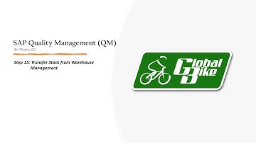 SAP | Quality Management (QM) | Step 15: Transfer Stock from Warehouse Management | Windows OS