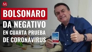 Bolsonaro da negativo en cuarta prueba de coronavirus