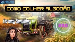 🎮 FARMING SIMULATOR 25 - HOW TO HARVEST COTTON - PS5 Gameplay 4K - #50 screenshot 2