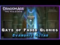 How To Solve Evanuris Altar in Gate of Faded Glories (The Crossroads) | Dragon Age: The Veilguard