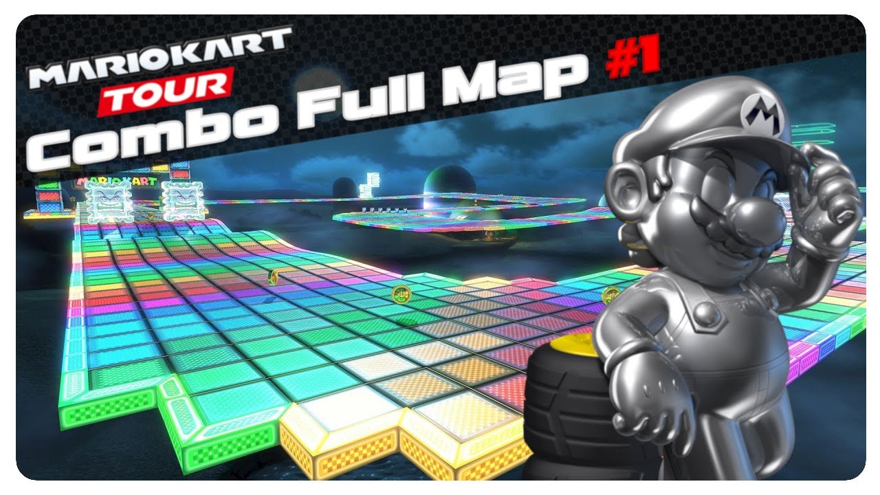 Snes Rainbow Road Mario Kart Tour