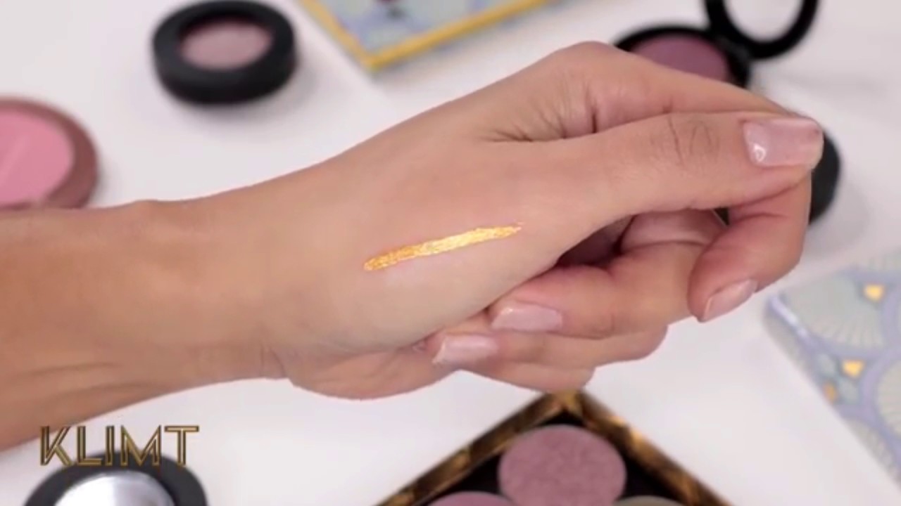 Zlatá očná linka NABLA Dazzle Liner Klimt