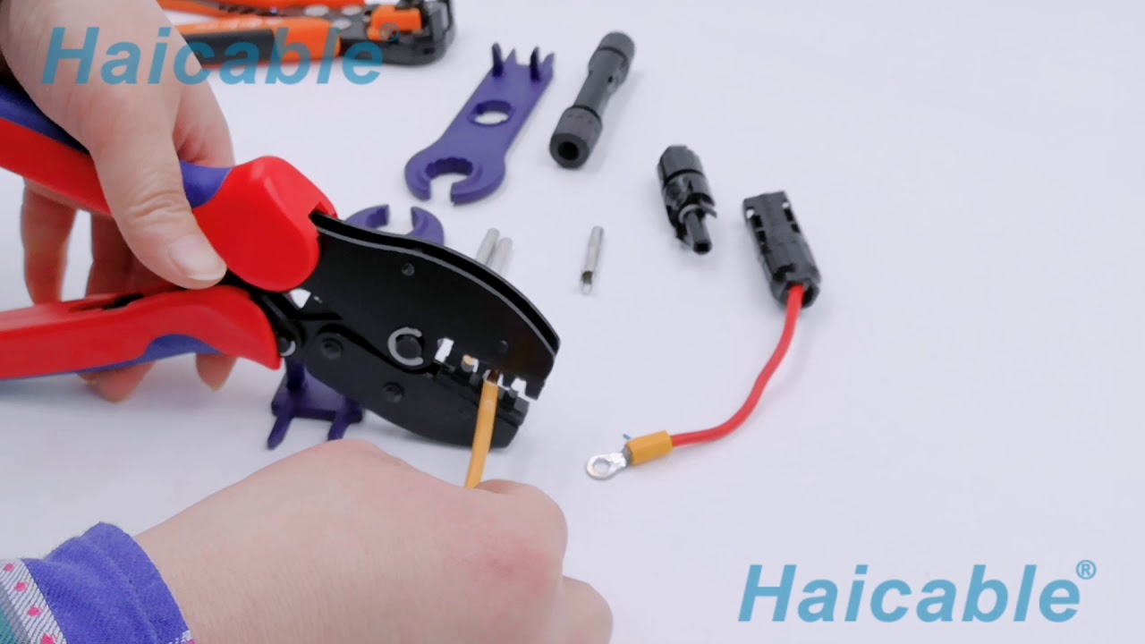 LY-2546B Solar Cable Hand Tool Crimping Tool - Hand Tool Product - YouTube