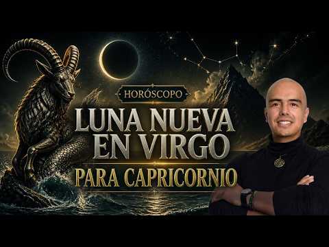 CAPRICORN! 🛑 The NEW MOON IN VIRGO opens your path 😱⚡How to redesign your philosophy of life