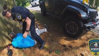 Acworth officer uses life-saving device to help man choking