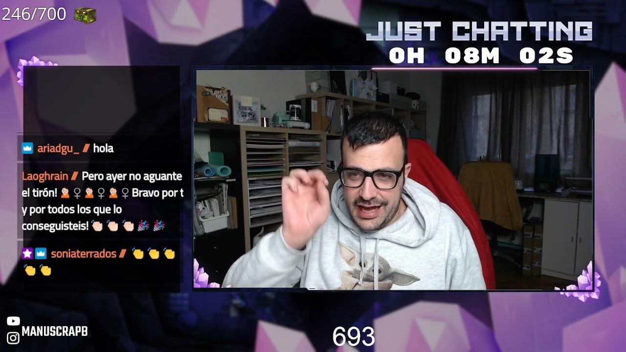 Día no se cuantos de Klimt | Scrapeando y charlando | cofres streamloots | Manuscrapb