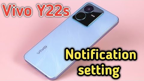 Notification Setting In Vivo Y22s, Change Notification Setting In Vivo Y22s